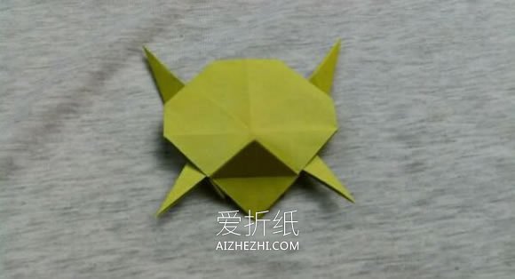 怎么折纸金蟾的方法 手工立体金蟾折法图解- www.aizhezhi.com