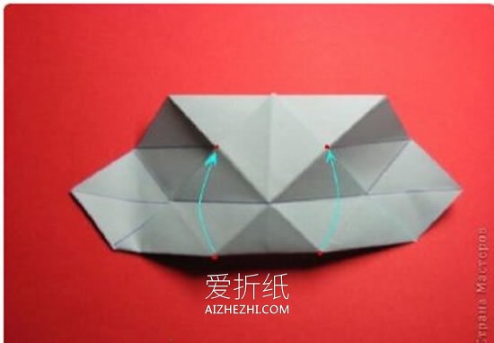 怎么做绿萝魔灵花球图解 手工绿萝花球的折法- www.aizhezhi.com