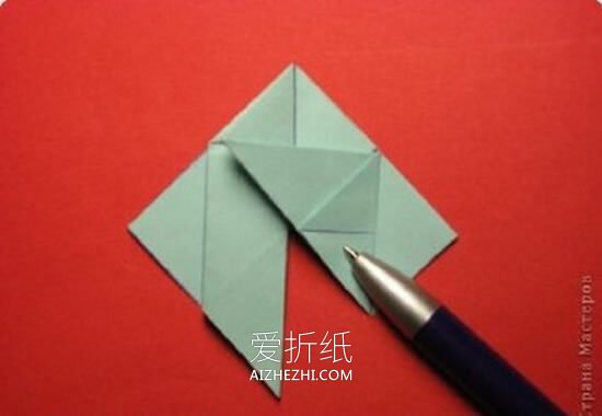 怎么做绿萝魔灵花球图解 手工绿萝花球的折法- www.aizhezhi.com