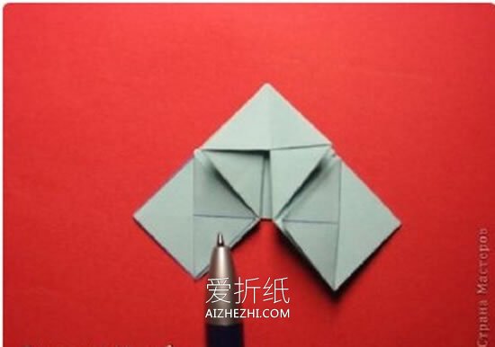 怎么做绿萝魔灵花球图解 手工绿萝花球的折法- www.aizhezhi.com