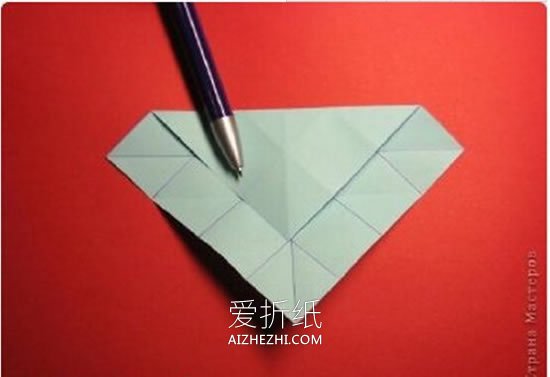 怎么做绿萝魔灵花球图解 手工绿萝花球的折法- www.aizhezhi.com