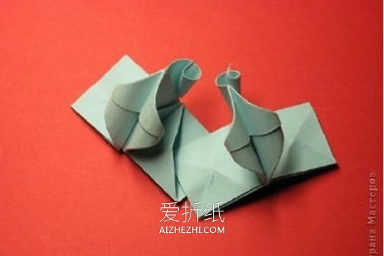 怎么做绿萝魔灵花球图解 手工绿萝花球的折法- www.aizhezhi.com