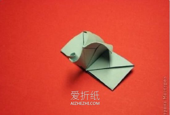 怎么做绿萝魔灵花球图解 手工绿萝花球的折法- www.aizhezhi.com