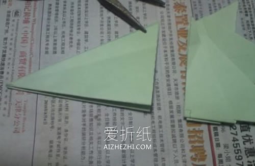 怎么折纸NS玫瑰花图解 手工NS玫瑰的折法步骤- www.aizhezhi.com