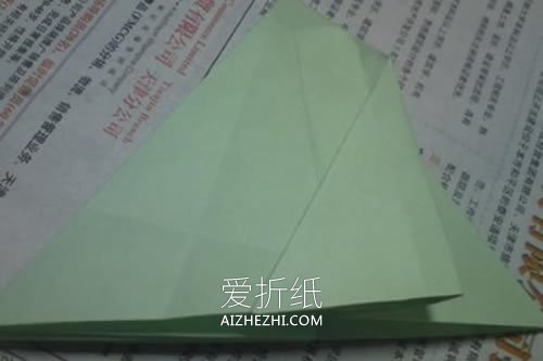 怎么折纸NS玫瑰花图解 手工NS玫瑰的折法步骤- www.aizhezhi.com