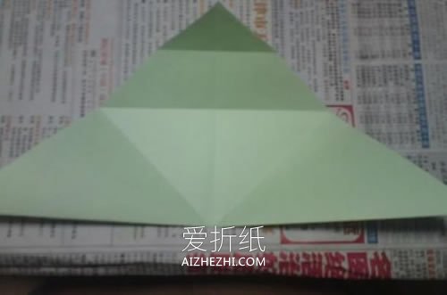 怎么折纸NS玫瑰花图解 手工NS玫瑰的折法步骤- www.aizhezhi.com