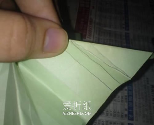 怎么折纸NS玫瑰花图解 手工NS玫瑰的折法步骤- www.aizhezhi.com