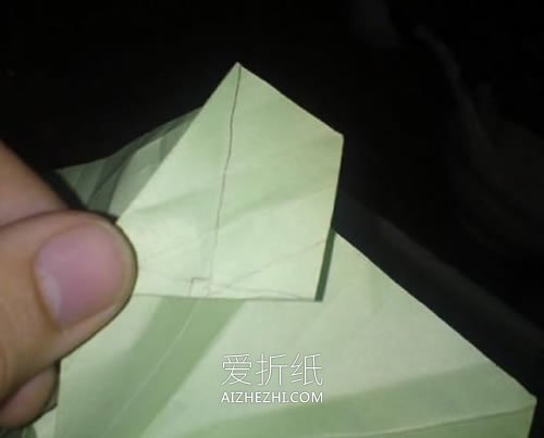 怎么折纸NS玫瑰花图解 手工NS玫瑰的折法步骤- www.aizhezhi.com