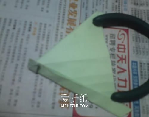 怎么折纸NS玫瑰花图解 手工NS玫瑰的折法步骤- www.aizhezhi.com