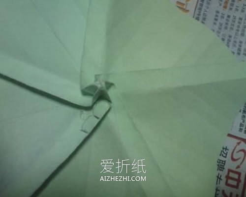 怎么折纸NS玫瑰花图解 手工NS玫瑰的折法步骤- www.aizhezhi.com