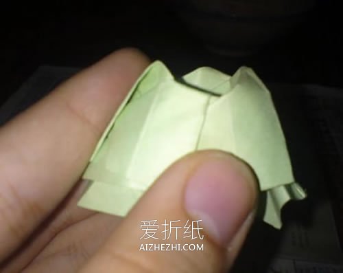 怎么折纸NS玫瑰花图解 手工NS玫瑰的折法步骤- www.aizhezhi.com