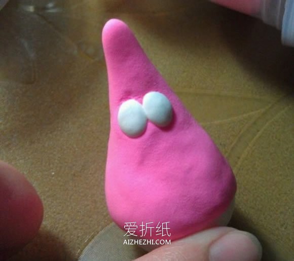 怎么做粘土派大星图解 超轻粘土制作派大星方法- www.aizhezhi.com