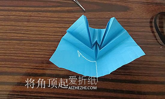 怎么折纸骷髅头图解 手工立体骷髅头的折法- www.aizhezhi.com