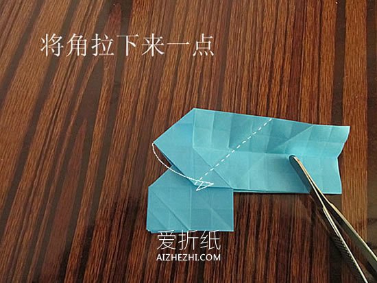 怎么折纸骷髅头图解 手工立体骷髅头的折法- www.aizhezhi.com