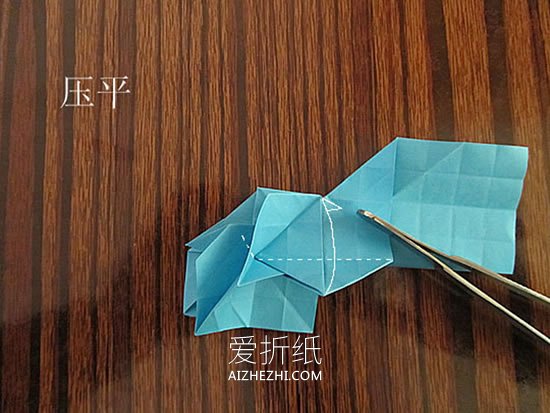 怎么折纸骷髅头图解 手工立体骷髅头的折法- www.aizhezhi.com