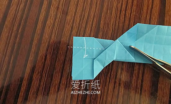 怎么折纸骷髅头图解 手工立体骷髅头的折法- www.aizhezhi.com