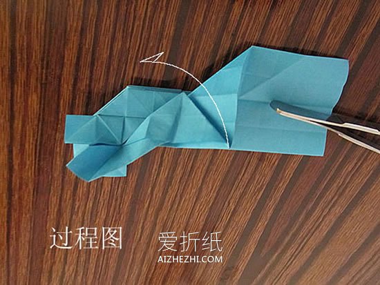 怎么折纸骷髅头图解 手工立体骷髅头的折法- www.aizhezhi.com