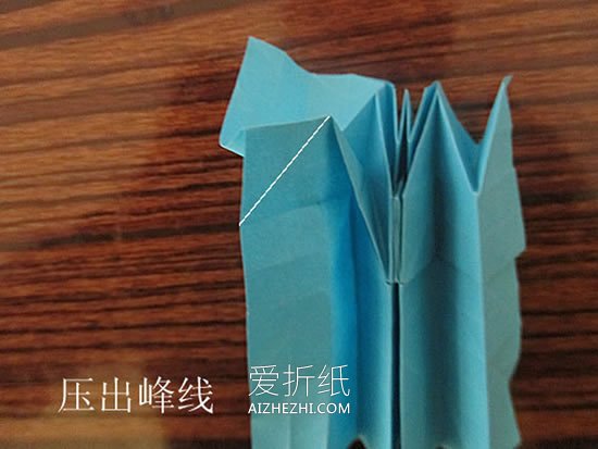 怎么折纸骷髅头图解 手工立体骷髅头的折法- www.aizhezhi.com