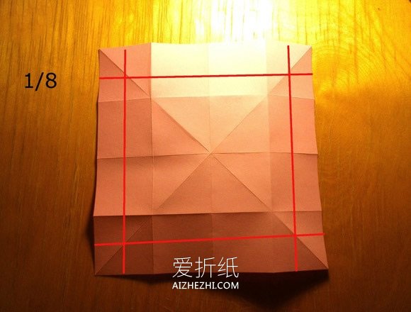 怎么做纸玫瑰的方法 手工立体玫瑰花折法图解- www.aizhezhi.com