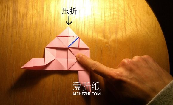 怎么做纸玫瑰的方法 手工立体玫瑰花折法图解- www.aizhezhi.com