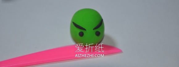 超轻粘土怎么做植物大战僵尸大喷菇的方法- www.aizhezhi.com