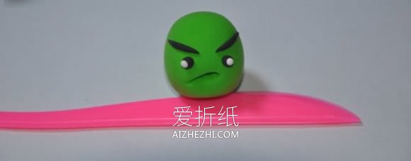 超轻粘土怎么做植物大战僵尸大喷菇的方法- www.aizhezhi.com