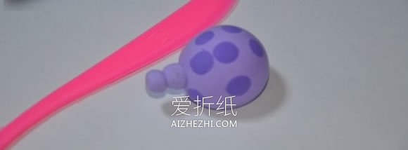 超轻粘土怎么做植物大战僵尸大喷菇的方法- www.aizhezhi.com