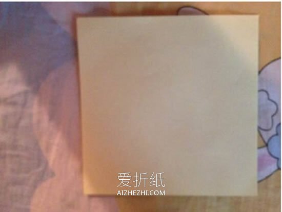 怎么折纸四瓣花图解 手工四瓣纸花的折法过程- www.aizhezhi.com