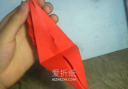 怎么折纸鹅毛笔图解 儿童手工鸡毛笔的折法- www.aizhezhi.com