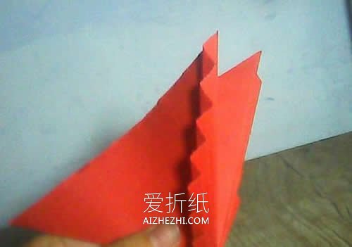 怎么折纸鹅毛笔图解 儿童手工鸡毛笔的折法- www.aizhezhi.com