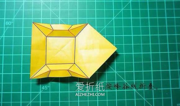 怎么折纸逼真的山羊 手工复杂立体山羊的折法- www.aizhezhi.com