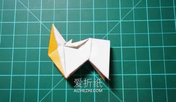 怎么折纸逼真的山羊 手工复杂立体山羊的折法- www.aizhezhi.com