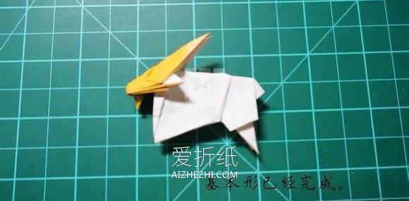 怎么折纸逼真的山羊 手工复杂立体山羊的折法- www.aizhezhi.com