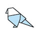 怎么简单折纸鸽子图解 儿童手工鸽子的折法步骤- www.aizhezhi.com