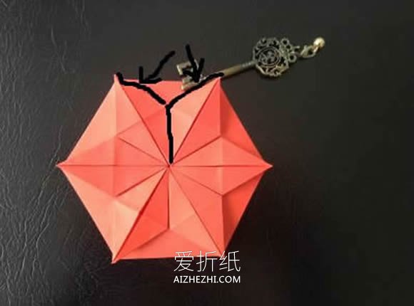 怎么折纸君子兰的方法 手工君子兰折法步骤图- www.aizhezhi.com