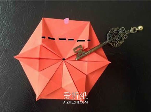 怎么折纸君子兰的方法 手工君子兰折法步骤图- www.aizhezhi.com