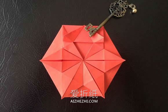 怎么折纸君子兰的方法 手工君子兰折法步骤图- www.aizhezhi.com