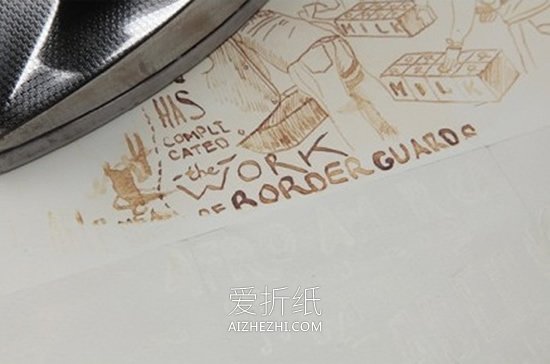 怎么用牛奶作画的方法 创意手工牛奶画制作- www.aizhezhi.com