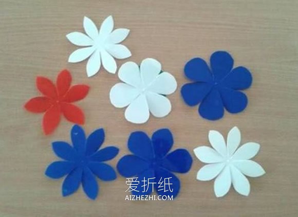 怎么做弹簧花的方法 卡纸手工制作花朵挂饰- www.aizhezhi.com