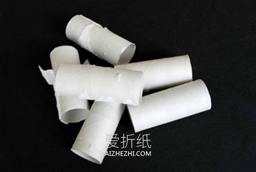 怎么废物利用做衍纸雪花 卷纸芯手工制作雪花- www.aizhezhi.com