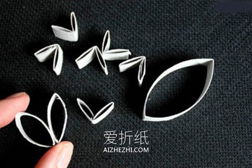 怎么废物利用做衍纸雪花 卷纸芯手工制作雪花- www.aizhezhi.com