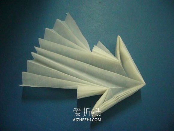 怎么折纸龙头戒指的方法 手工龙之指环的折法- www.aizhezhi.com