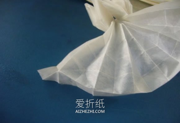 怎么折纸龙头戒指的方法 手工龙之指环的折法- www.aizhezhi.com