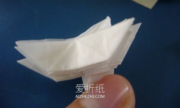 怎么折纸龙头戒指的方法 手工龙之指环的折法- www.aizhezhi.com