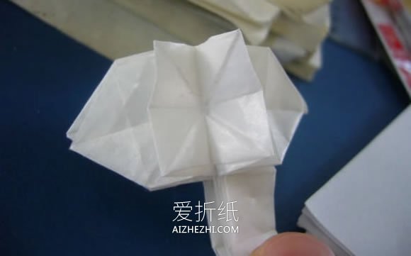 怎么折纸龙头戒指的方法 手工龙之指环的折法- www.aizhezhi.com