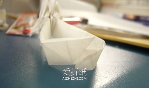 怎么折纸龙头戒指的方法 手工龙之指环的折法- www.aizhezhi.com