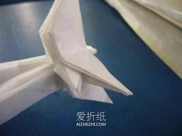 怎么折纸龙头戒指的方法 手工龙之指环的折法- www.aizhezhi.com