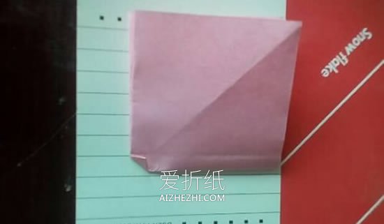 怎么折纸香槟玫瑰图解 手工梦幻香槟玫瑰花折法- www.aizhezhi.com