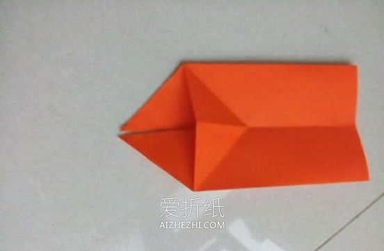 怎么折纸立体的兔子 复活节兔子手工折法图解- www.aizhezhi.com