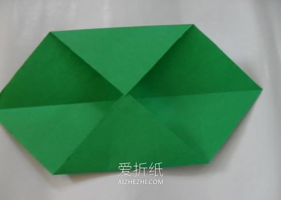 怎么折纸立方体的方法 手工六色方块折法图解- www.aizhezhi.com